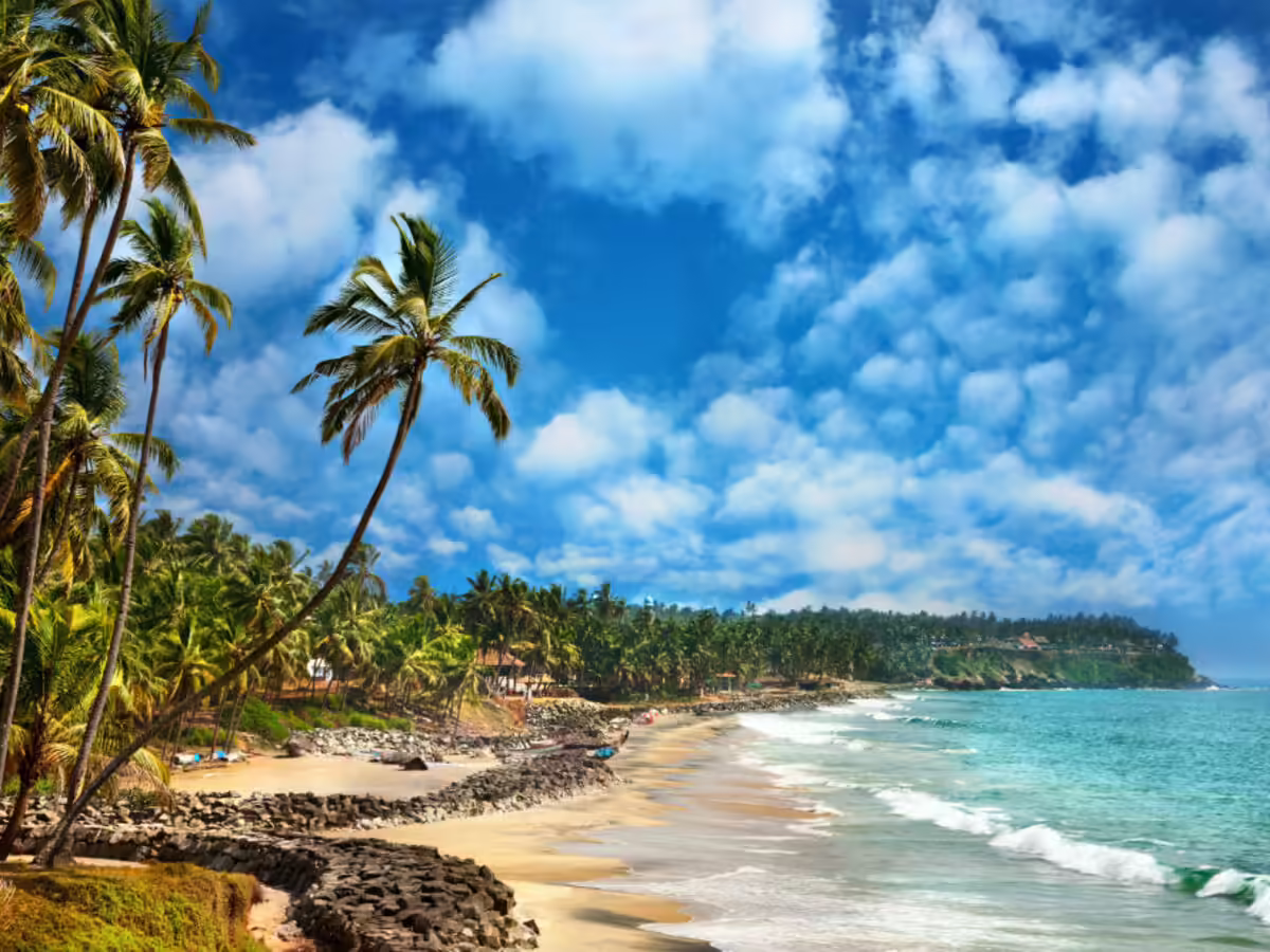 Kovalam beach